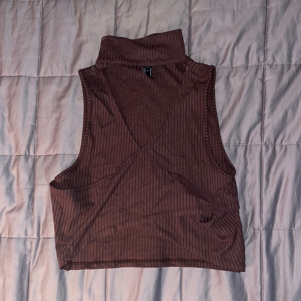 F21 Cross Crop Top